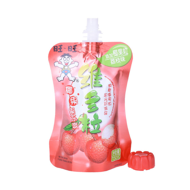 Pouche de jus avec SPOUT1