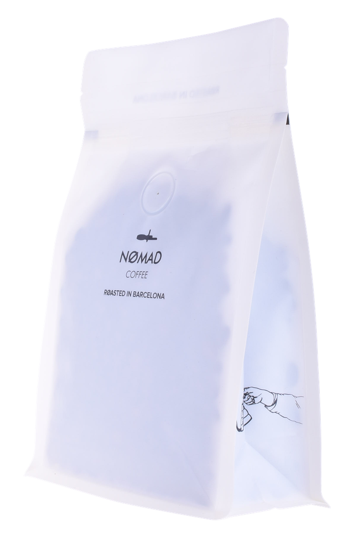 Bags mylar en papier d'aluminium non imprimés pour aliments Storge Kid Food Package Stand Up Kraft Pouches