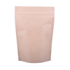 Sacs en papier kraft compostables non imprimés en stock pour les noix