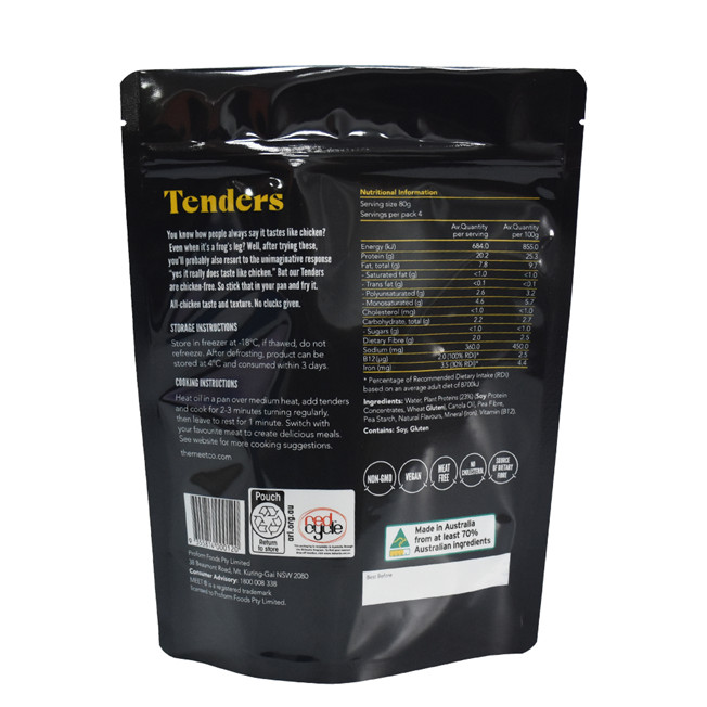 Fenêtre en plastique naturel sac poly