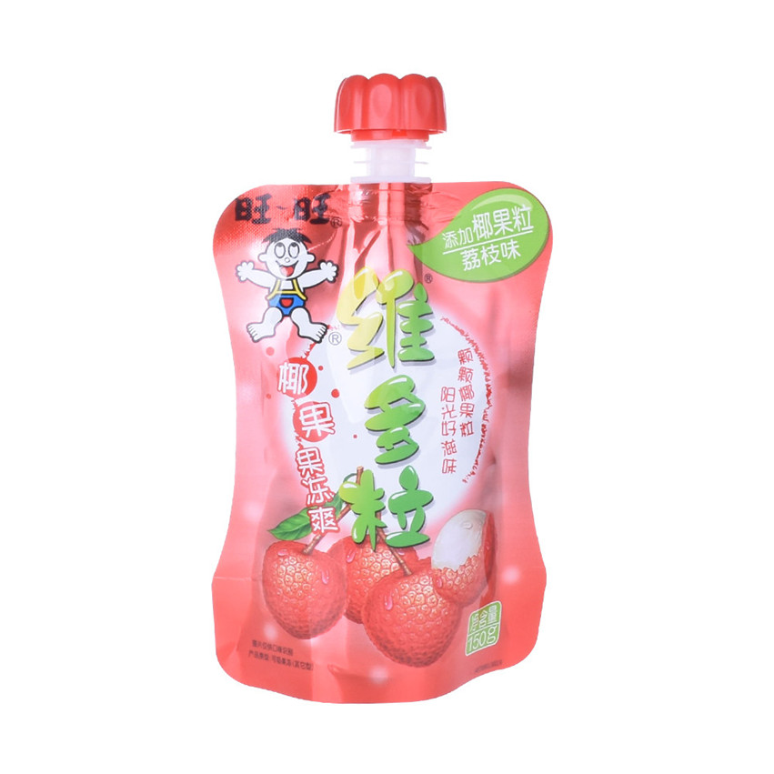 Fournisseur de Chine Eco Friendly Fabriqué à partir de la bouteille de canne à sucre Sache de jus de jus de jus