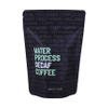 Conception personnalisée stand up up glissant en plastique de café en gros en gros