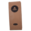 Sac à café d'impression en papier kraft personnalisé en sac à fond carré