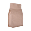 Ziplock de haute qualité Clear Fot Bottom Kraft Paper Bag Wholesale