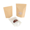 Eco Friendly Print Print Stand Up Kraft Paper Paper Emmacking Bag