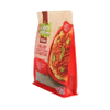 Impression colorée Ziplock Flat Bottom Food Sac en gros