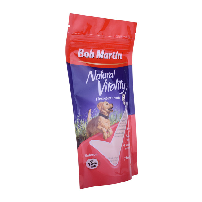 Eco Eco Full Matte Emballage Poly Sags de pêche personnalisés Sacs Pet Food Emballage