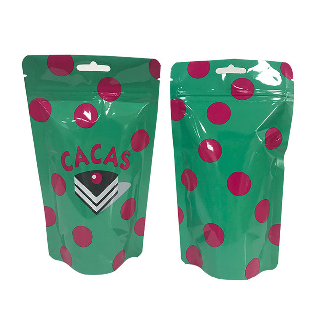 Sacs d'échantillon de serrure à fermeture éclair en plastique Sacs d'échantillons scelables d'emballage de chocolat pour chocolats