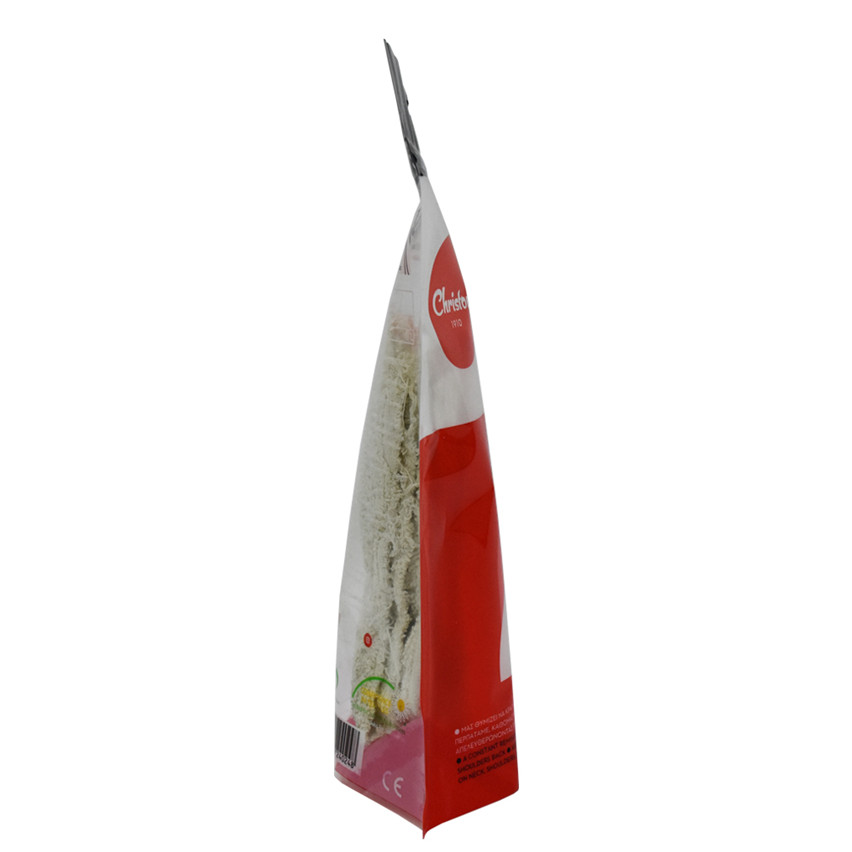 Compostable Production personnalisée Stand Up Clothes Pouch Plastic Sac en gros