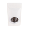 Compostable White Kraft Coffee Ziplock Bag Dypack Biobed