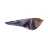 Sac à café compostable 250g sac debout en papier kraft avec fermeture à glissière