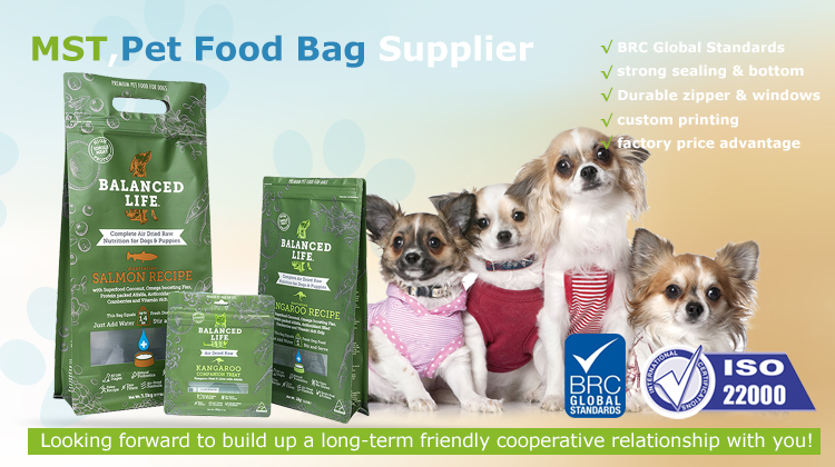 sac de nourriture pour chien