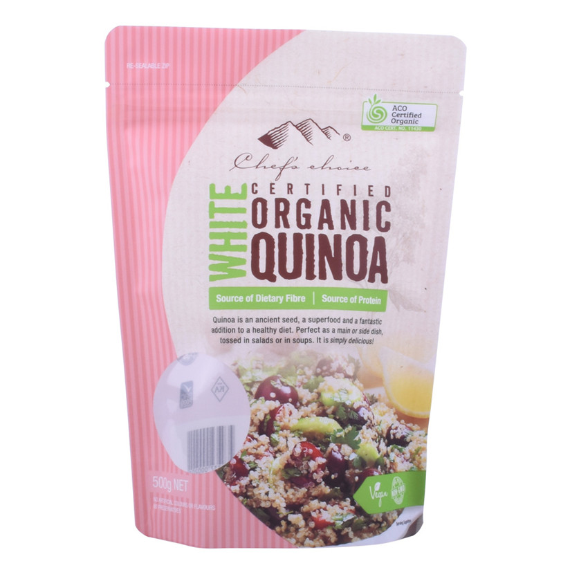 Pochettes à fermeture zippée de qualité alimentaire recyclables Canada