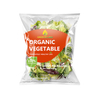 Sacs d'emballage de salade biodégradables clairs et écologiques compostables