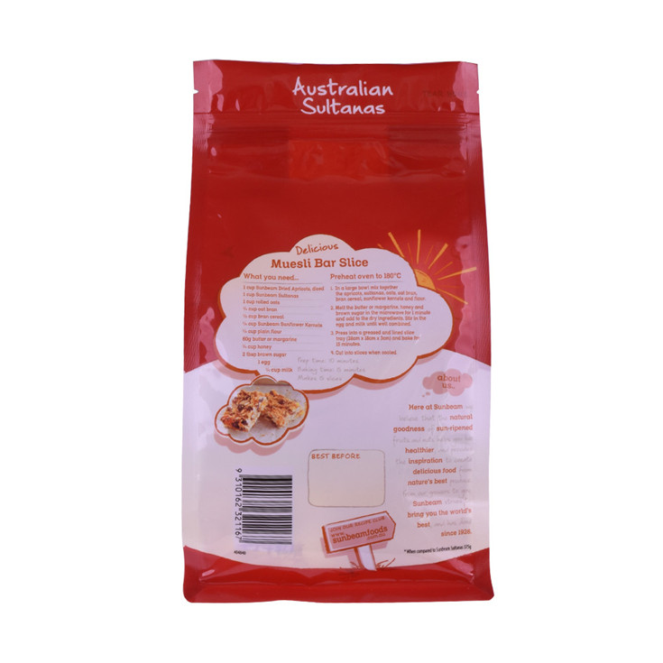 Brillant de tache de logo fait sur commande avec le thermoscelleur mat de sac de nourriture