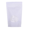 Biodégradable Kraft Paper Ziplock Sac Zipper Sac Sac Pouche naturelle Emballage