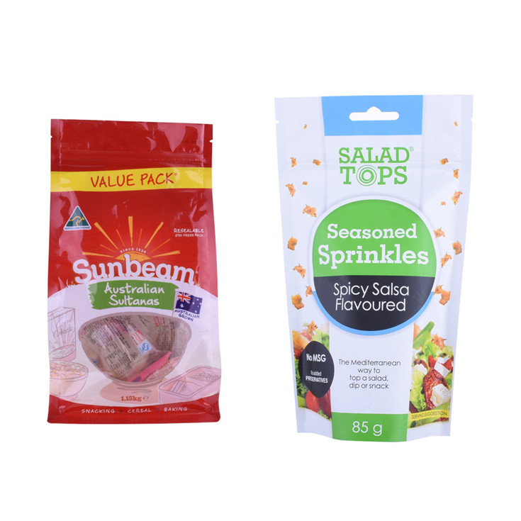 Sacs adaptés aux besoins du client de poche de joint de fond de K pour la nourriture