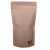 Plastic Zip Lock Kraft Paper 250g Sac d'emballage d'épices non-zipper