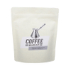 Emballage de poche de café à compost à embosser ziplock realable
