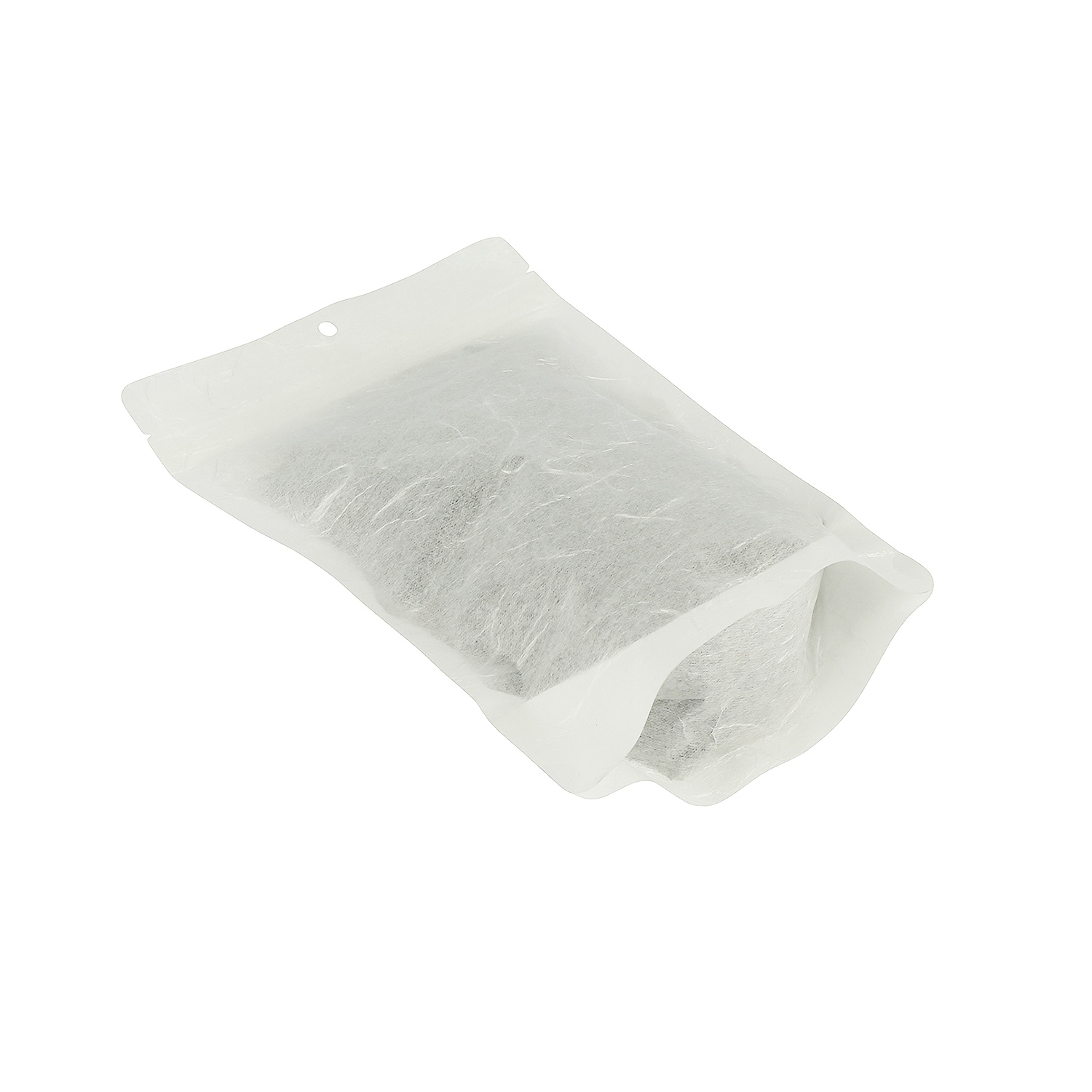 NK PBS HOME COMPOSTABLE SAG Clear Rice Paper Backed Stand Up Pouch