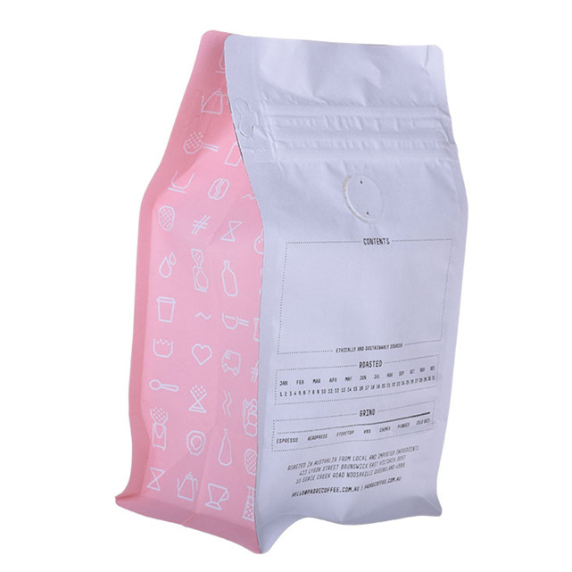 Nouveau style poche zip coffre-tas de cafés
