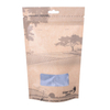 Matériau compostable à fermeture éclair Comment sceller un emballage transportant le sac à café de barre de chocolat transparent But