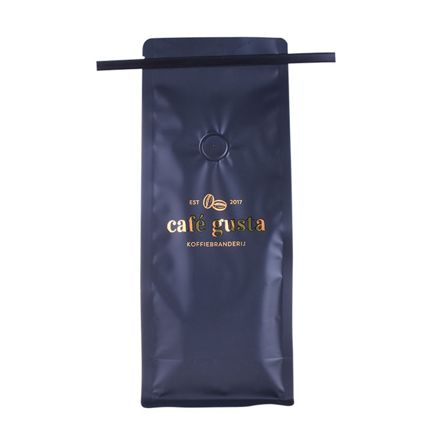 Offset Offset Impression Biodégradable Sachets Paper Sacs refermables Sac à café Heat Seal