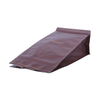 Sacs en papier à fermeture éclair supérieur refermables avec sacs d'emballage en papier manche