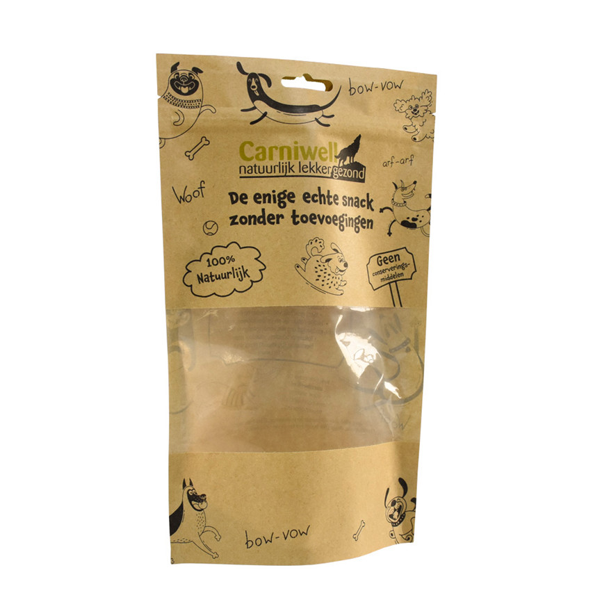 Food Ziplock Top Pet Food Socch Recycling Film compostable Film de 20 kg de nourriture pour animaux de compagnie