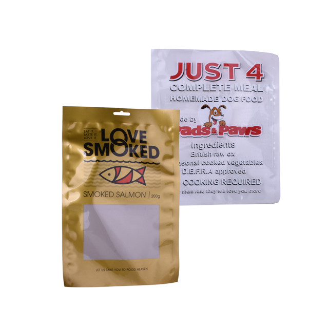 Emballage pour les sacs de joint à vide frais
