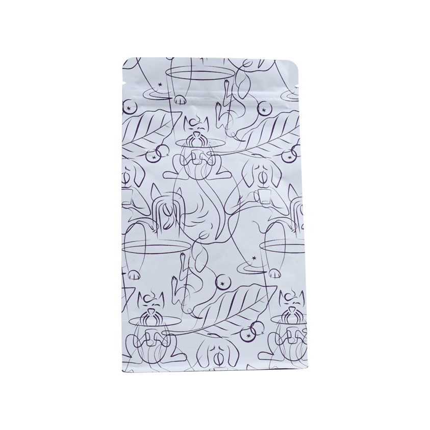 Papier d'aluminium OEM Paper refermable debout Sacs à café personnalisés refermables Sacs personnalisés