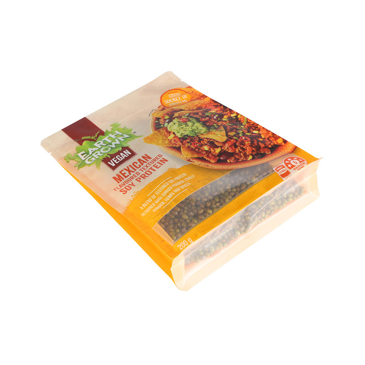 Vente chaude Best Selling UV Spot Corn Starch Biodégradable Imprimé Kraft Paper Dog Food Sac Emballage