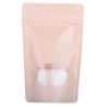 Meilleur prix Top Quality Ziplock Stand Up Paper Emballage Sacs avec fenêtre