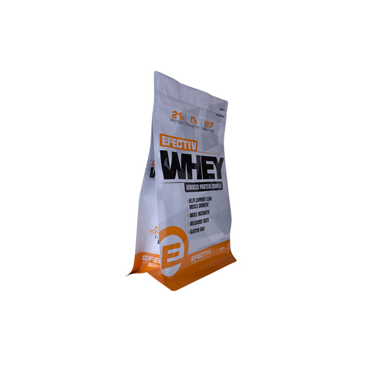 Food Ziplock Tear Notch Colored Zip Lock Matière renouvelable Sac d'emballage
