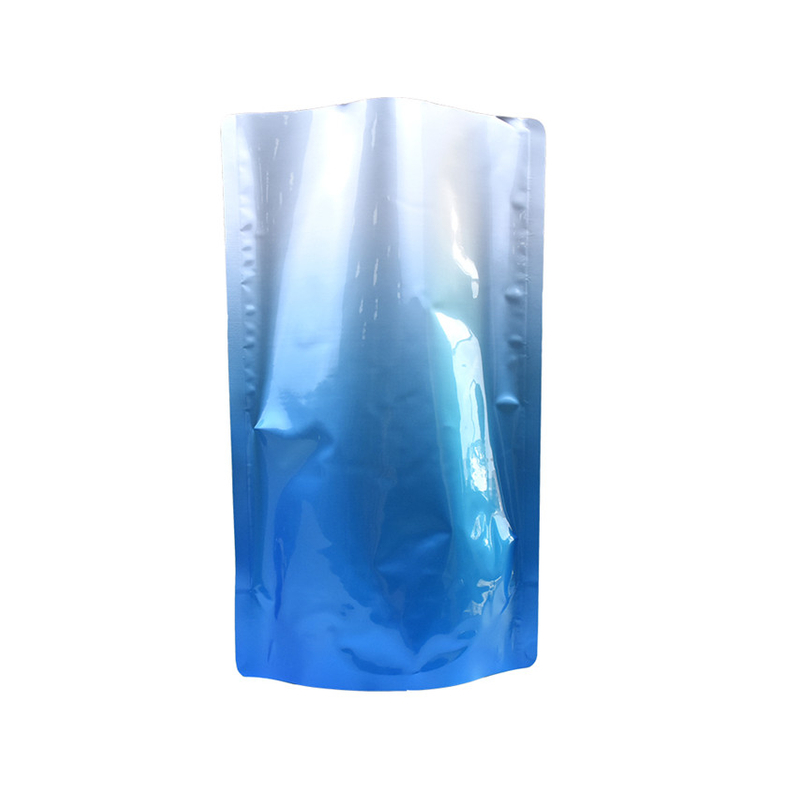 Sacs en aluminium en aluminium Recyclage ziplock refermable Sacs de gousset compostables sacs en plastique pour emballage alimentaire