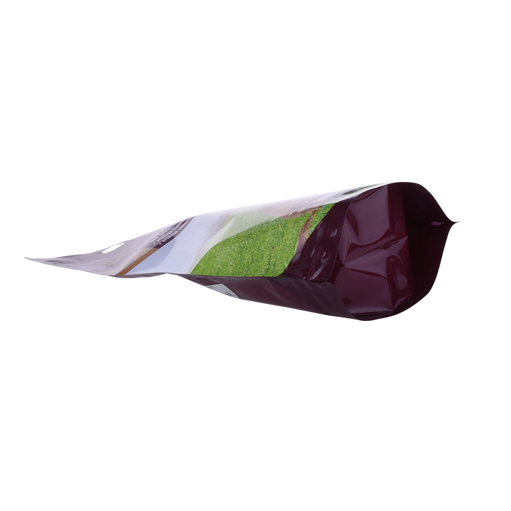 Chauffer le compostage scellé coloré Pla stand up poche avec fermeture à glissière