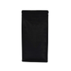 Meilleur prix biodégradable personnalisé à fond plat MATTE MATE BLACK Sacs de café
