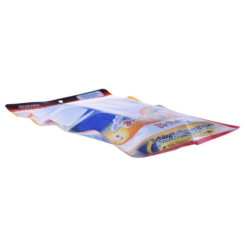 Sacs de cellophane transparent personnalisés compostables pour vêtements en gros