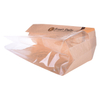 Sac de pop-corn en papier à preuves à l'huile personnalisée claire avec impression