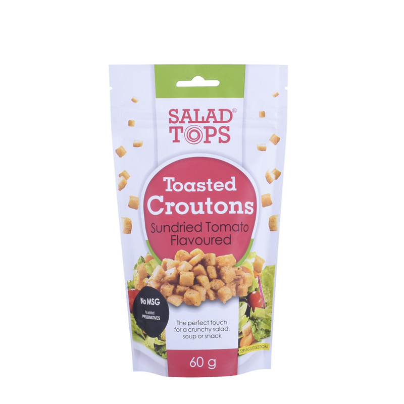 Excellente qualité de production personnalisée Eco Plastic Small Up Nuts Pouche