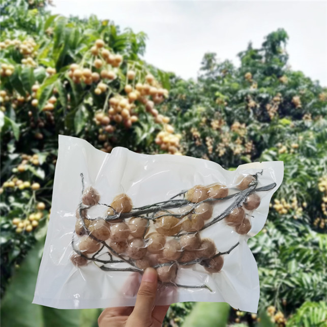 Sac alimentaire compostable sous vide avec joint 3 côtés