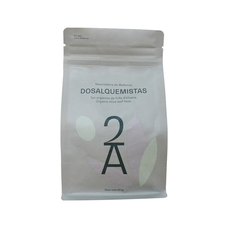 Eco Friendly 100% compostable en gros en gros de thé d'emballage d'emballage