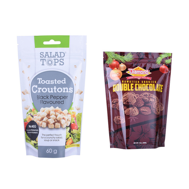 Sac de collation d'emballage de chocolat de recyclage imprimé avec le logo