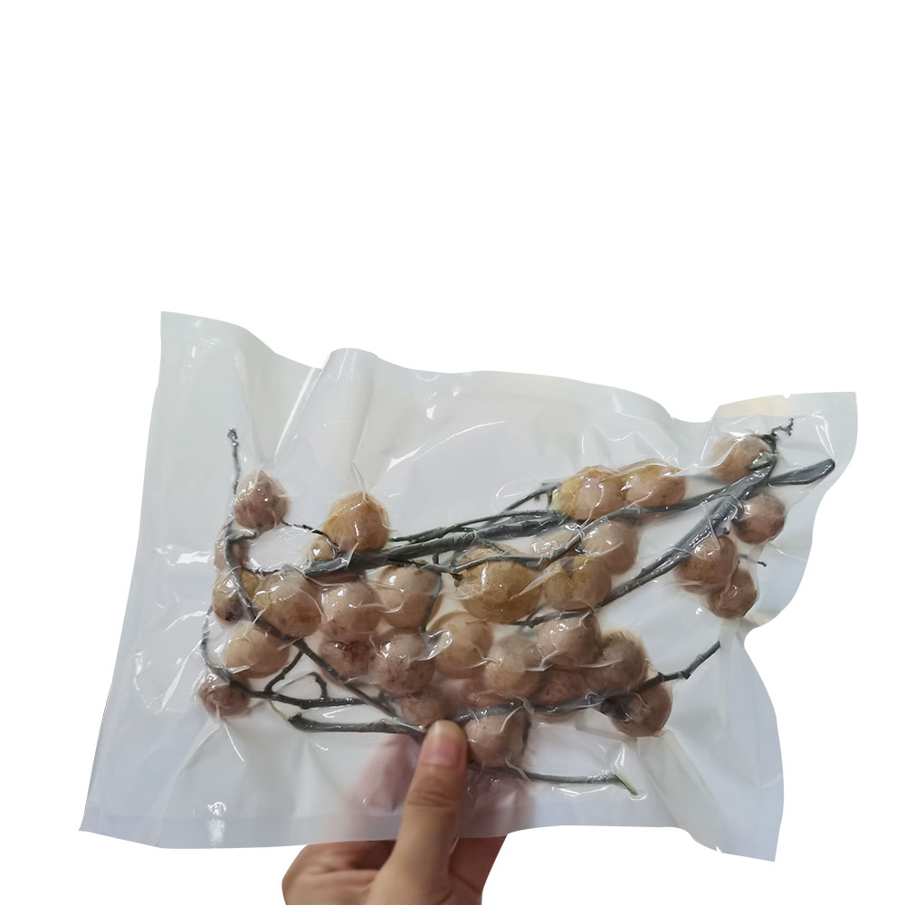 Le joint biodégradable clair de vide de PBS met en sac le sac fait sur commande d'emballage de viande de nourriture fraîche près de moi