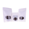 Compostable White Kraft Coffee Ziplock Bag Dypack Biobed