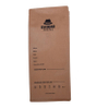 Boîte biodégradable en bas Matt Black Surface Coffee Bag