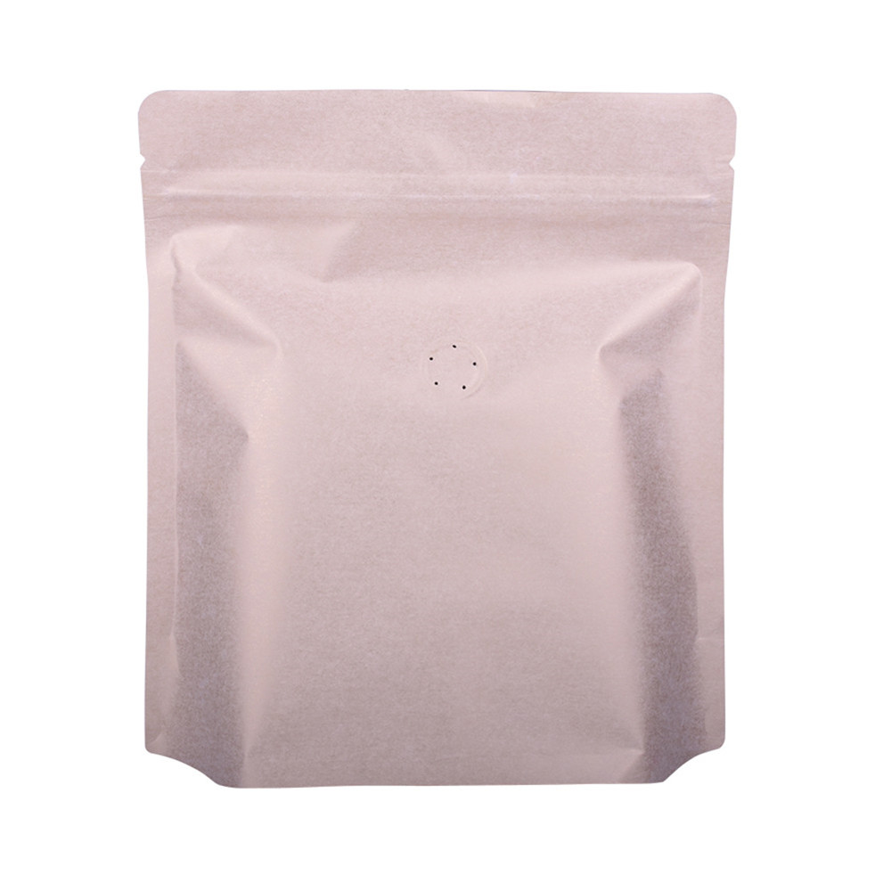 Fournisseur de la Chine Sacs Kraft Compostables Tear Notch