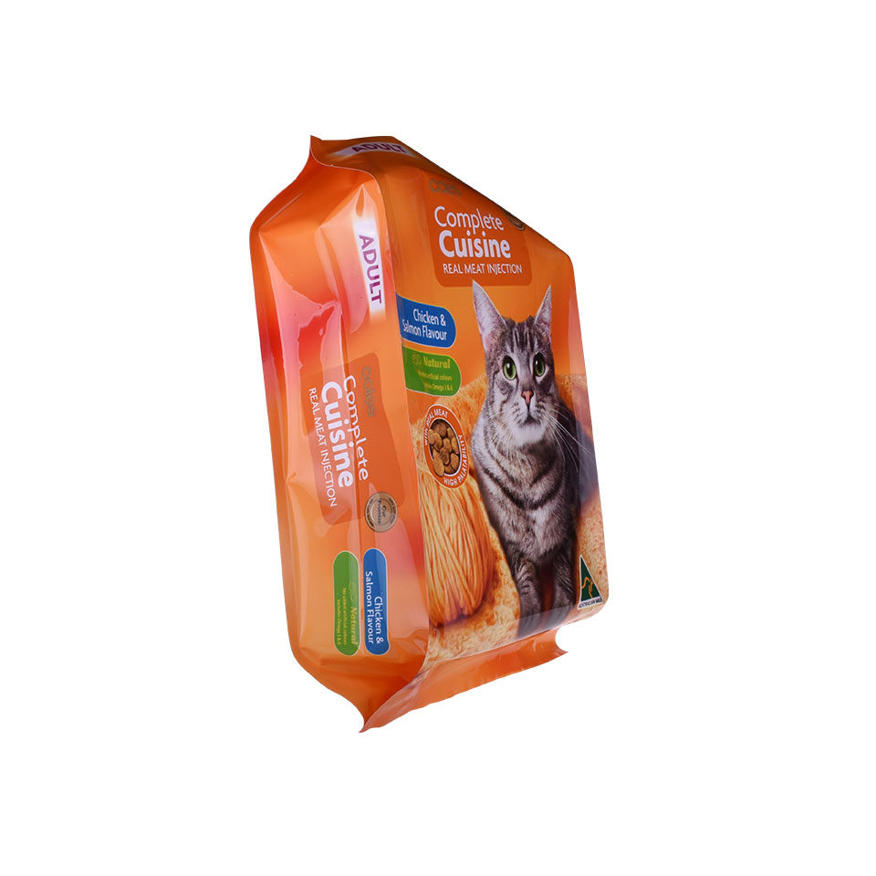 Sacs d'alimentation pour animaux de compagnie en plastique imprimés personnalisés Sac d'emballage d'aliments pour chats Fournisseur en gros