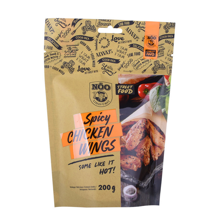 La barrière imprimée personnalisée tient les sacs de poche métallisés