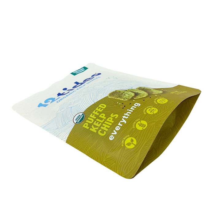 Eco Friendly Sustainable pour les sacs d'emballage à épices sèches avec fermeture éclair